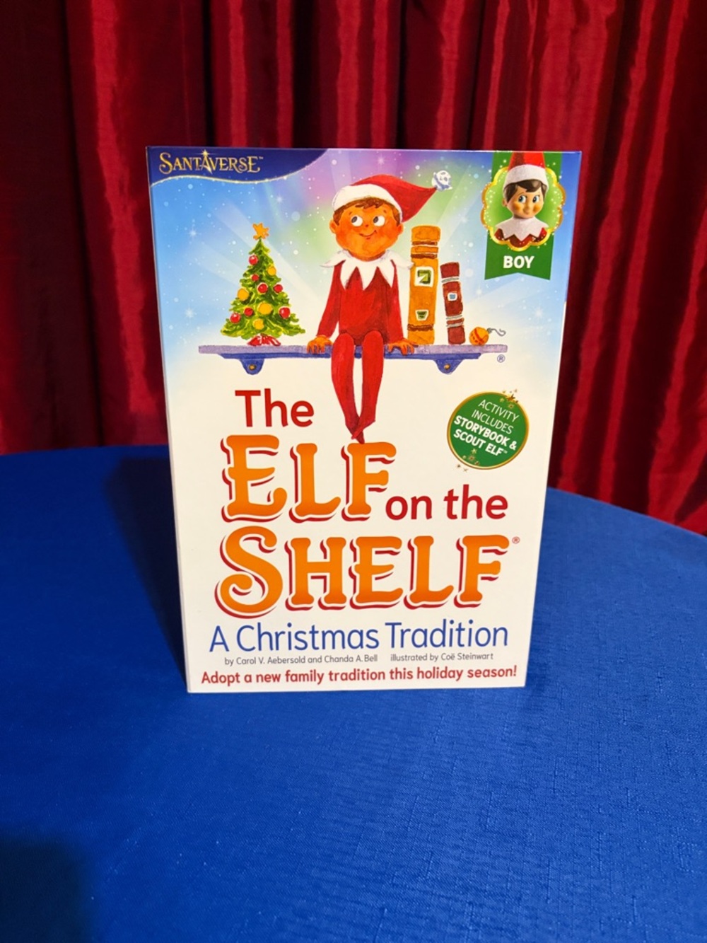Santaverse The Elf on the Shelf Holiday Book - Red Elf